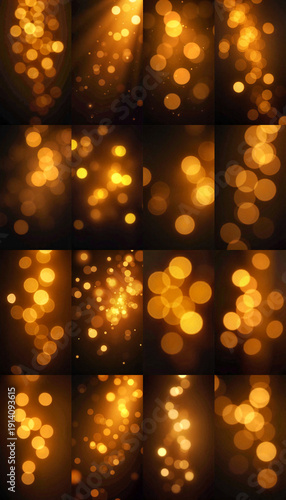 Wallpaper Mural Collection of bokeh lights for background purposes Torontodigital.ca