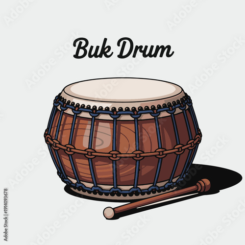 Korean Drum (Buk)