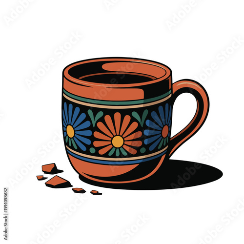 Mexican Coffee Mug (Café de Olla)