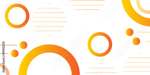 banner background orange and yellow .geometric background.colorful.abstract memphis.vector eps 10