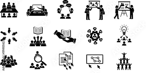 Collaborative Group Learning Students