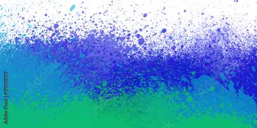 Rainbow falling glitter particles on white background. Abstract colorful watercolor background.  Abstract purple splash on canvas Vector art design illustration violet, dark, decoration, pattern. Hand