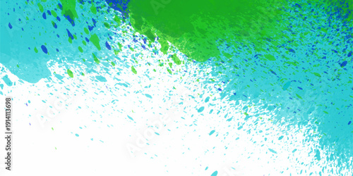 Rainbow falling glitter particles on white background. Abstract colorful watercolor background.  Abstract purple splash on canvas Vector art design illustration violet, dark, decoration, pattern. Hand