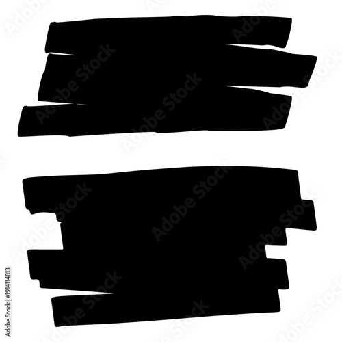 grunge banners with grunge effect transparent background 