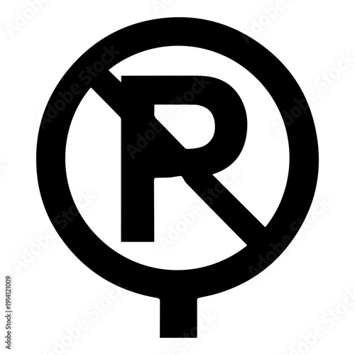 Parking Prohibited Symbol