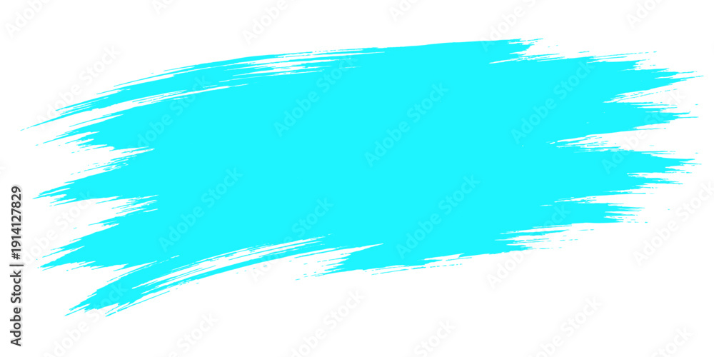 Fototapeta premium Abstract blue watercolor background depicting a serene summer sea landscape with soft waves and clouds reflecting sunlight on the horizon under a bright nature sky