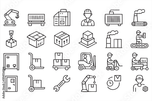 Manufacturing workflow visuals for operations