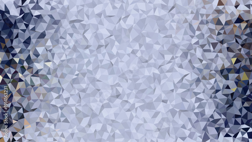 Abstract metal background with a blue texture featuring a macro crystal pattern and cold ice surface details resembling gray marble stone