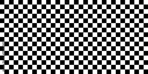 Black and white checkered pattern, Checkerboard seamless pattern