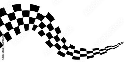 Black and white checkered pattern, Checkerboard seamless pattern