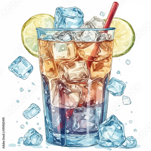 Ice Cocktail Very Cool design