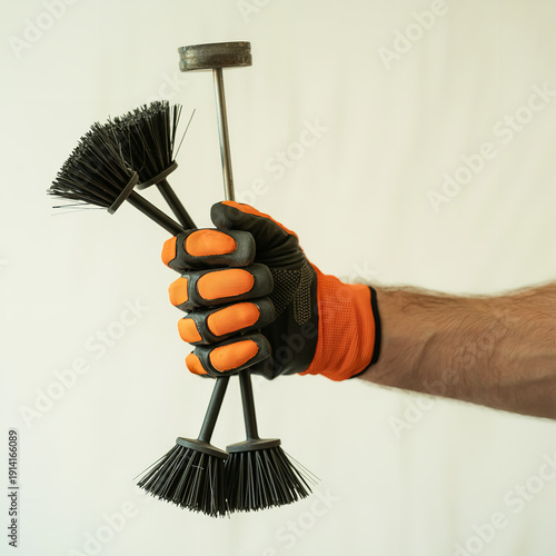 Wallpaper Mural Advanced Motion Capture Data Glove for Virtual Reality Tracking and Futuristic Cybernetic Robotic Hand Gesture Control Tech Torontodigital.ca