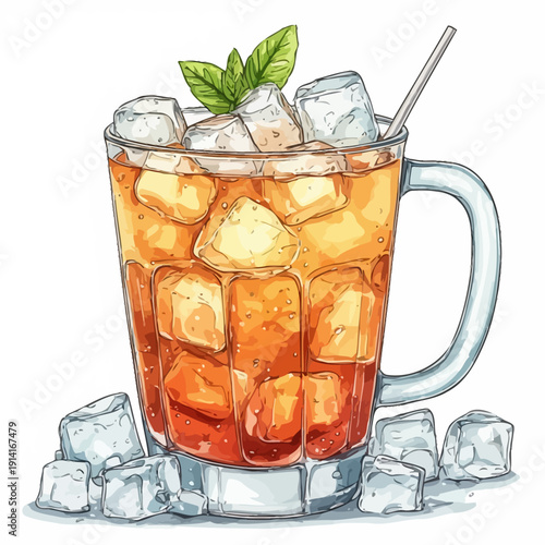 Ice Cocktail Very Cool design