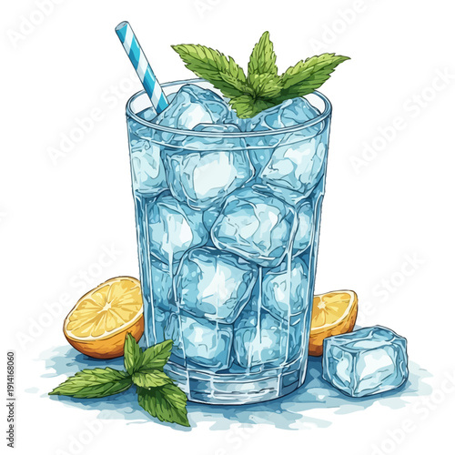 Ice Cocktail Very Cool design