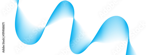 Vector gradient bule and white flow smooth wave energy stripe business liner texture design. abstract sound make white wave the focal element. white transparent giving it depth and a sense background
