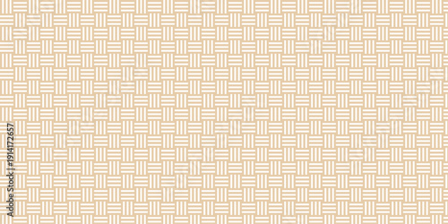 abstract brown square overlap ornament textile fabric transparent maze and line mosaic tile texture retro ornament vector background