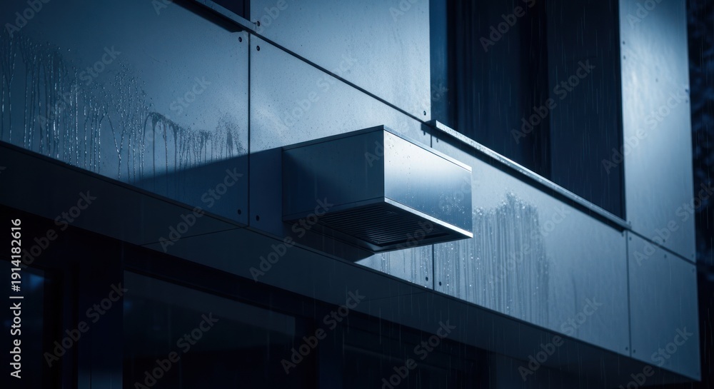 Fototapeta premium Modern Building Exterior Detail.