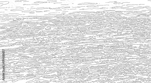 A black and white image with many small dots