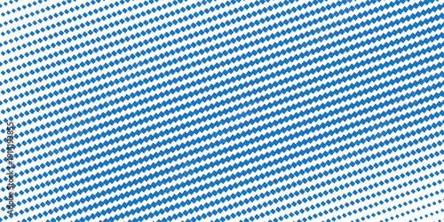 Abstract blue dot wave pattern illustration with flowing contours and bright highlights light