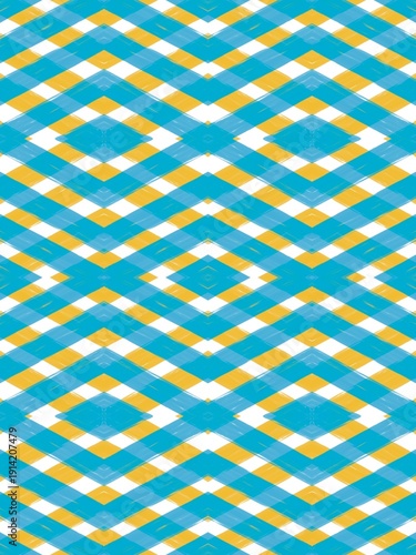 Foto Seamless geometric diamond pattern