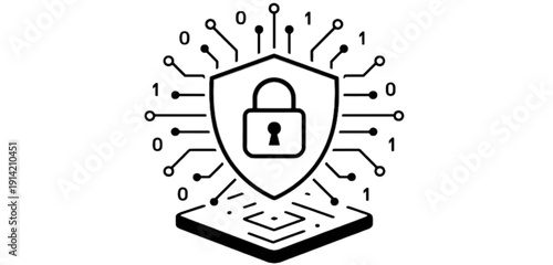 Security icon, Safety vector,Ai safety icon design,Cyber security shield vector design 