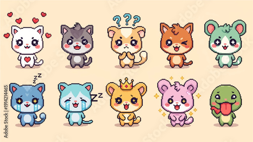 display Cube Felis cattish Weighted Hexagon