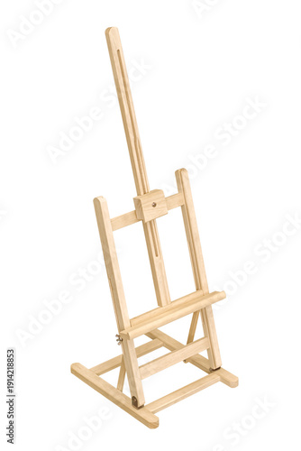 Wooden tabletop easel