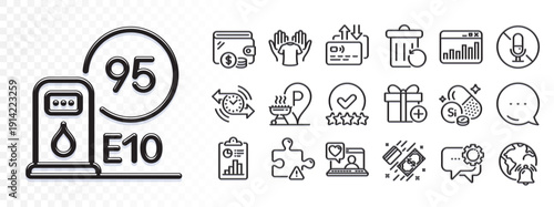 Friends chat, Silicon mineral and Report line icons for web app. Glare of light effect. Message icon. Pack of Internet notification, Add gift, Card pictogram icons. Vector