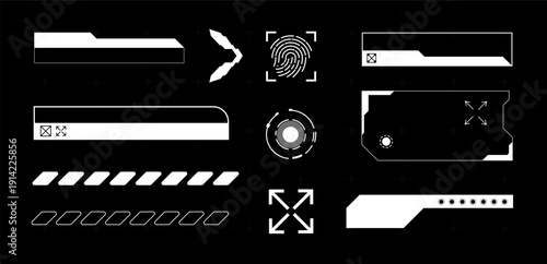 Futuristic streetwear cyberpunk vector illustration