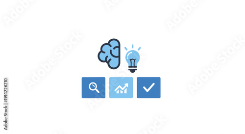 Brainstorming Idea Generation Creative Process Concept.