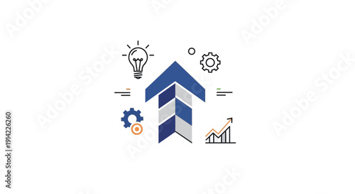 Business Growth and Development Concept.