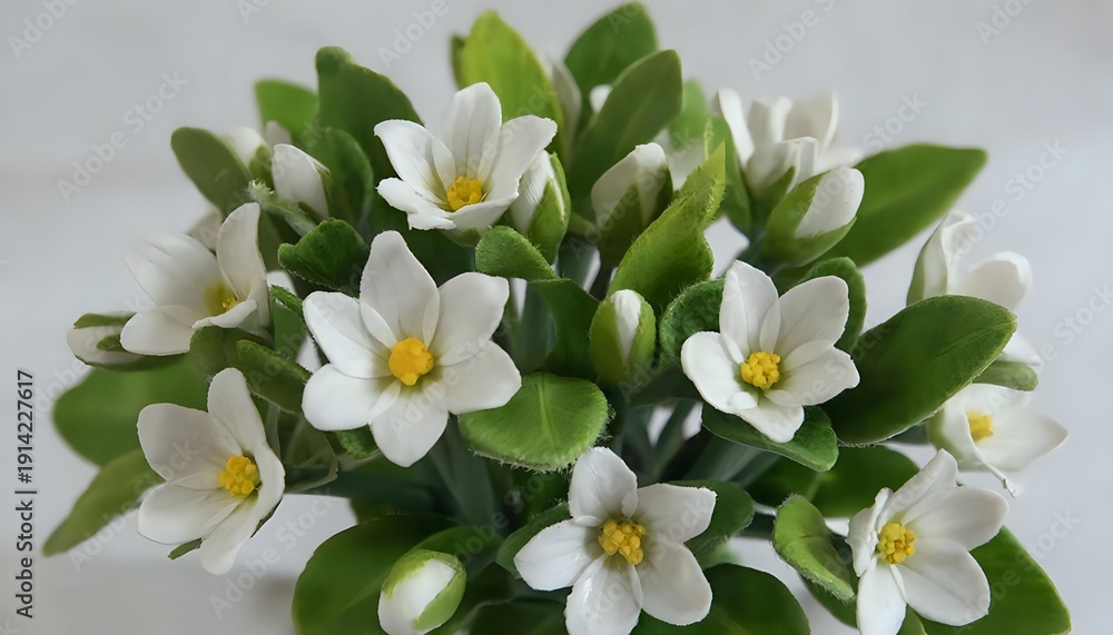Obraz premium A beautifully arranged bouquet of fresh flowers. Refined elegance