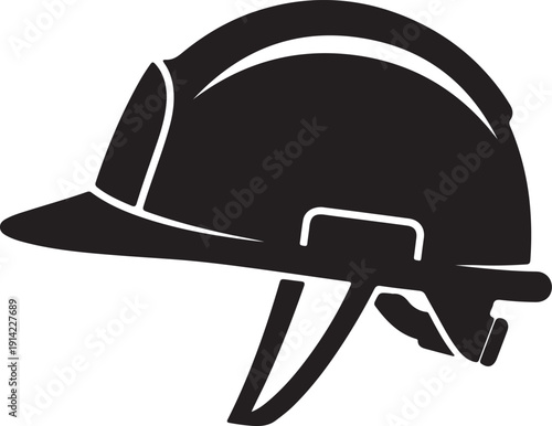 Minimalist icon representing a vector file format for graphic design projects