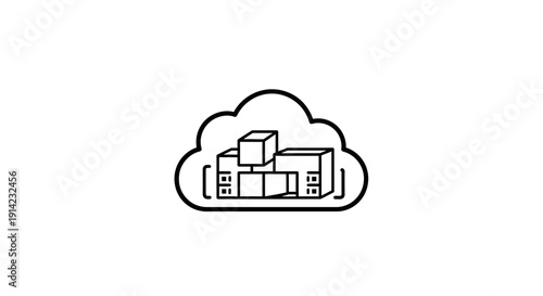 Cloud Server Data Storage Facility.
