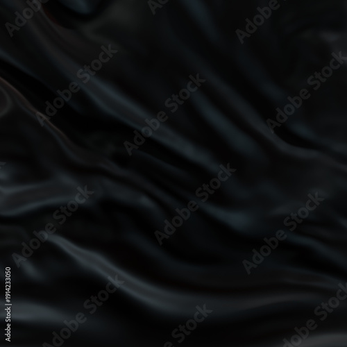 Wallpaper Mural black satin background fabric cloth wave abstract wallpaper 3d	
 Torontodigital.ca