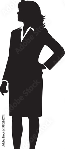 Minimalist icon representing a vector file format