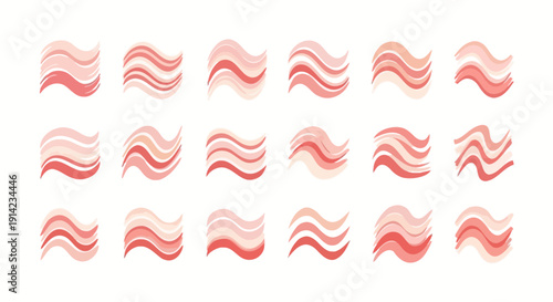 Crispy strips of cooked bacon.