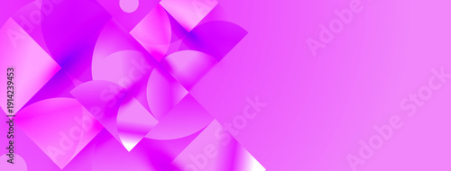 Abstract pink design. Soft curves, bright gradients create modern visual effect. Minimalist composition, vibrant energy.