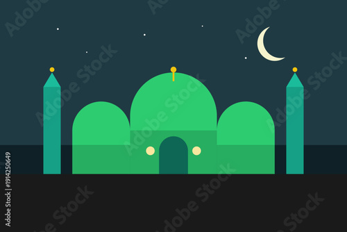 islamic calligraphy of eid mubarak