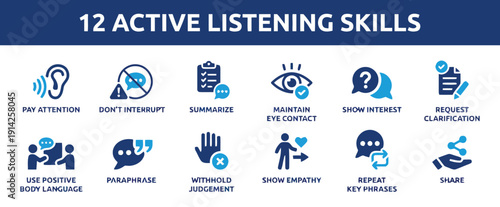 12 active listening skills for effective communication and relationship building
