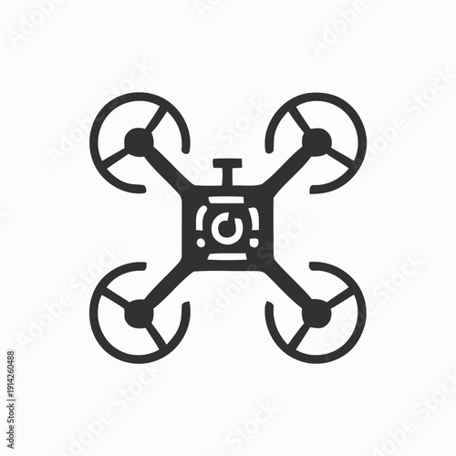 Quadcopter Drone Icon