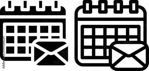 Scheduled Business Email Icon