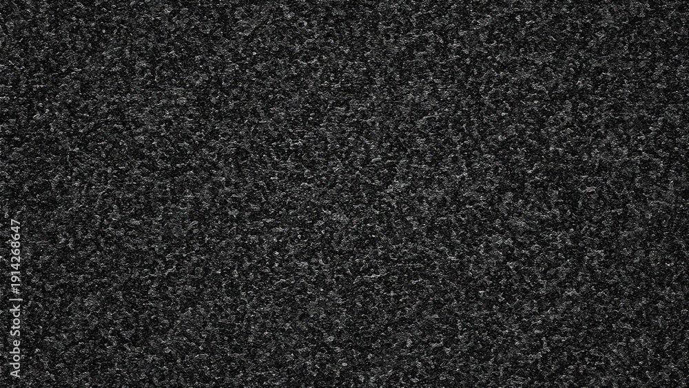 Fototapeta premium Black asphalt grainy texture background.