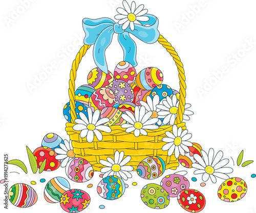 Collection of colorfully de...