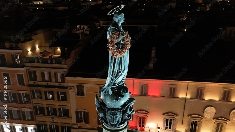 Fototapeta premium Spanish Steps, Rome, Italy, September 21, 2025