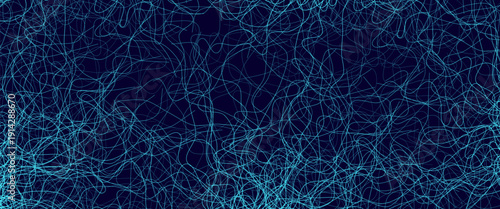 Blood Vessels Imaging Veins Vascular System Bloodstream Venous Pattern, Human Cardiovascular Anatomy Dynamic Stream, Medical Science Graphics, Abstract Circulation Concept. Vector Illustration