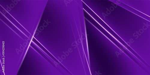 Modern abstract background, Polygon elegant purple background vector for presentation business banner or web background EPS 10