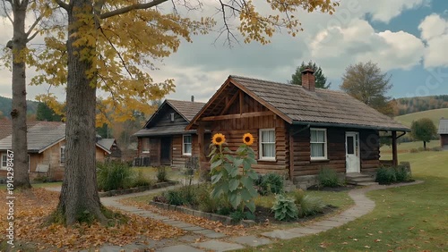 A Picturesque and Traditional Rural Settlement in the Northern Wilderness