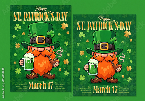 March 17th St. Patrick's Day Special Event Layout