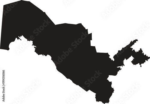 Palestine, Palestine map, Palestine silhouette, West Bank map, Gaza Strip map, Middle East map, country outline, geographic vector, black silhouette, cartography, editable EPS, isolated map shape, pol